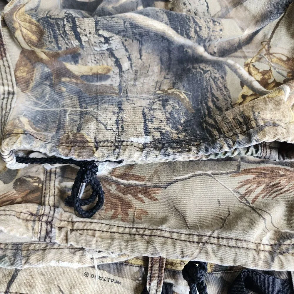 Walls Realtree AP Camo Cargo Pants Mens XL Regular Hunting Fishing 100% Cotton